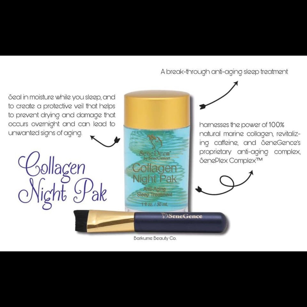 Senegence collagen night pack - new and unopened